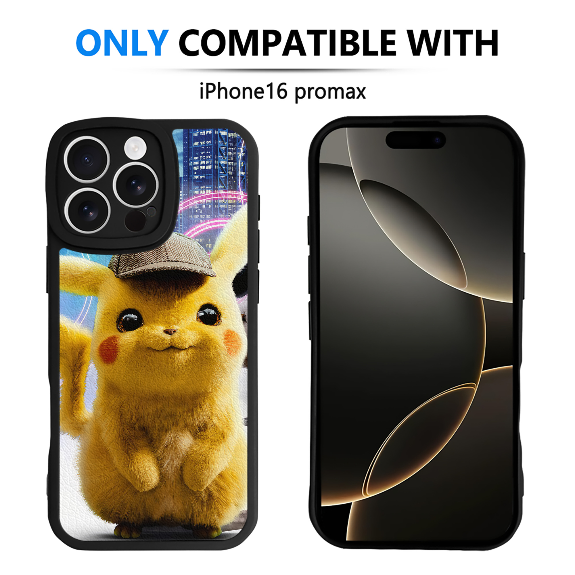 （画像用） ポケットモンスター Pokémon 【iPhone 16シリーズ対応】シリコンスマホケース（レザー調） 材質：シリコン